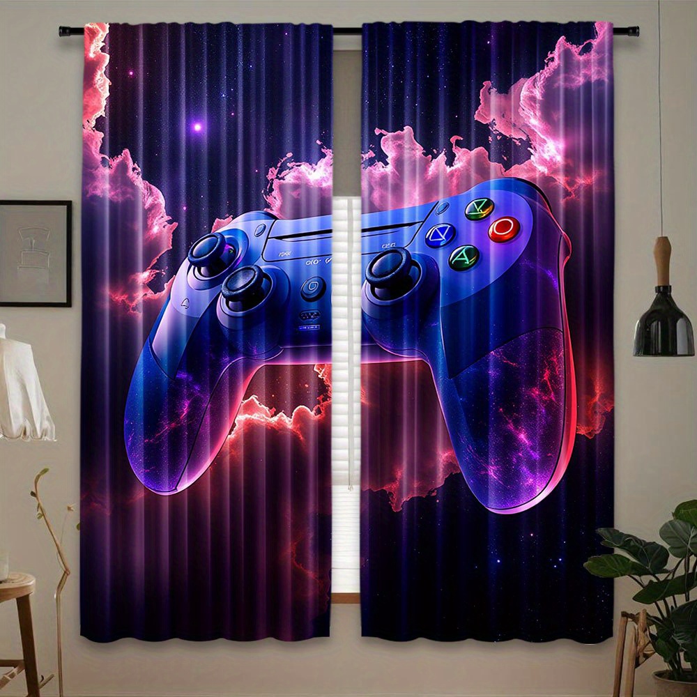 Cyberpunkowe zasłony gamingowe – Home Decor Youtube Videos recenzja i cena