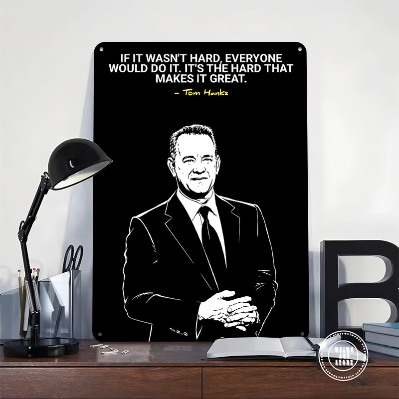 Cytat Toma Hanka o pracej, pla – Home Decor Quotes On Wall recenzja i cena