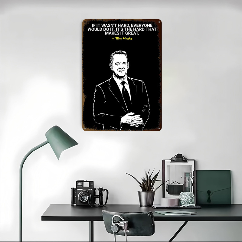 Cytat Toma Hanka o pracej, pla – Home Decor Quotes On Wall recenzja i cena