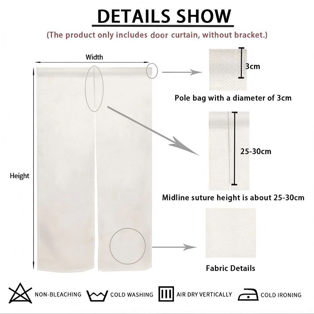 Zasłona drzwiowa VIKAMA z włas – Home Decor Shop recenzja i cena
