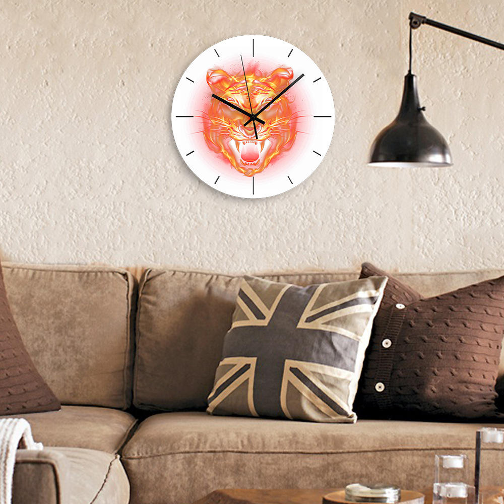 Zegar ścienny Angry Tiger do s – Home Decor On Amazon recenzja i cena