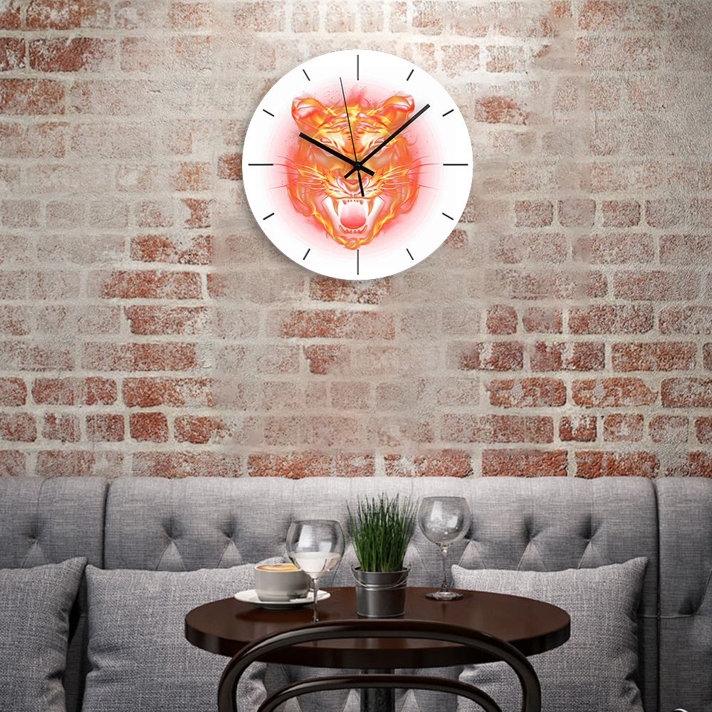 Zegar ścienny Angry Tiger do s – Home Decor On Amazon recenzja i cena