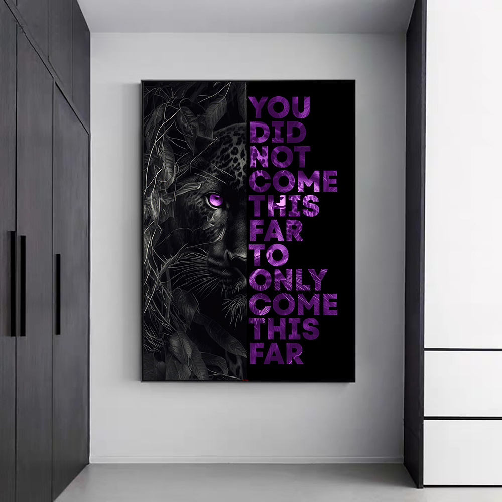 Obraz na płótnie dziki lew lis – Home Decor Quotes On Wall recenzja i cena