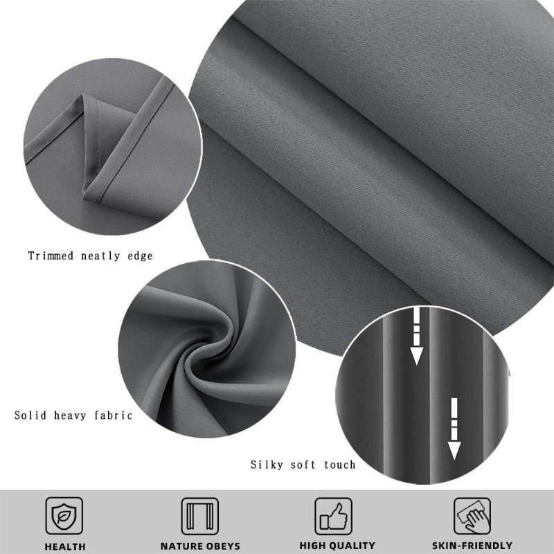 1 szt. Nowoczesne, jednokoloro – Blackout Curtains recenzja i cena