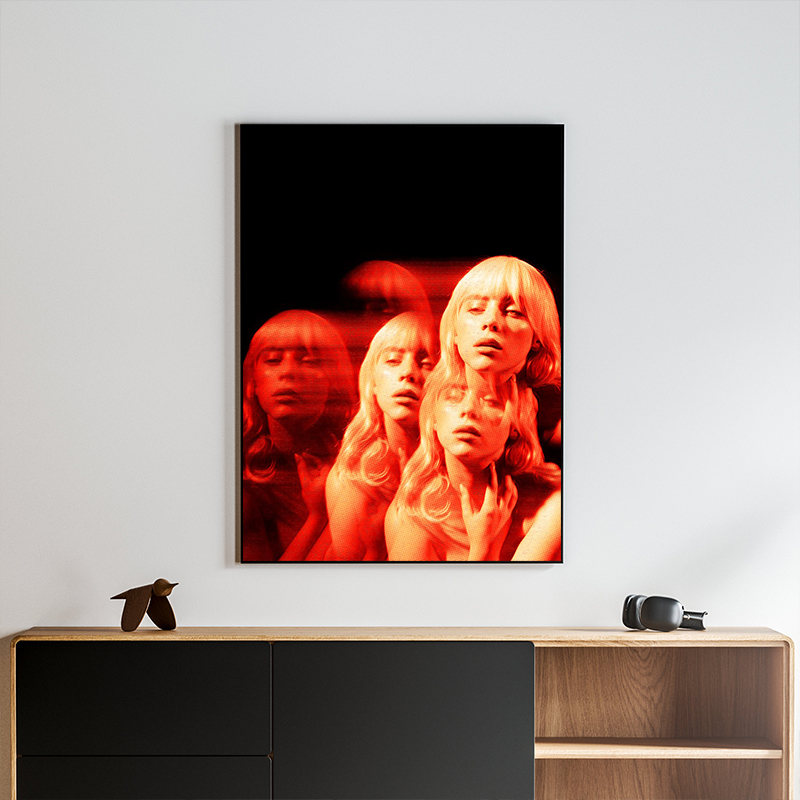 Plakat na płótnie z motywem ze – Watercolor Poster Print recenzja i cena