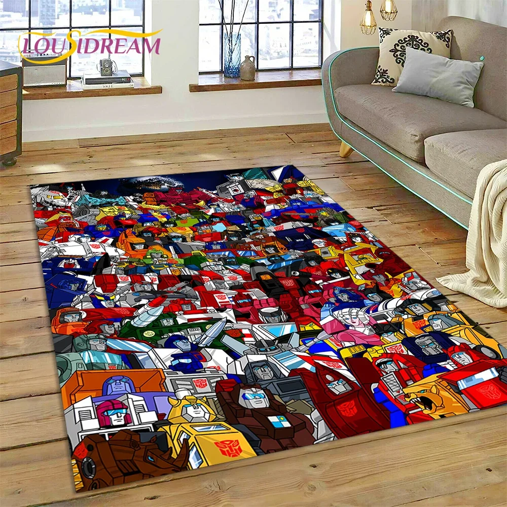 Dywan 3D z motywem Autobotów z – Home Decor Game Online recenzja i cena