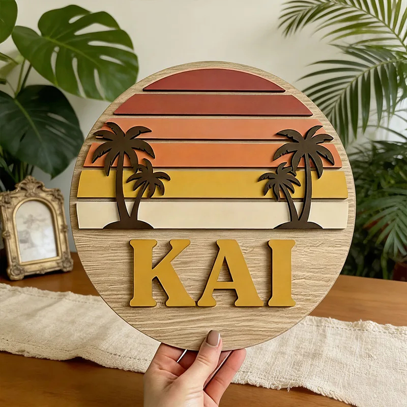 Personalizowana Okrągła Drewni – Wooden Letter Sign recenzja i cena