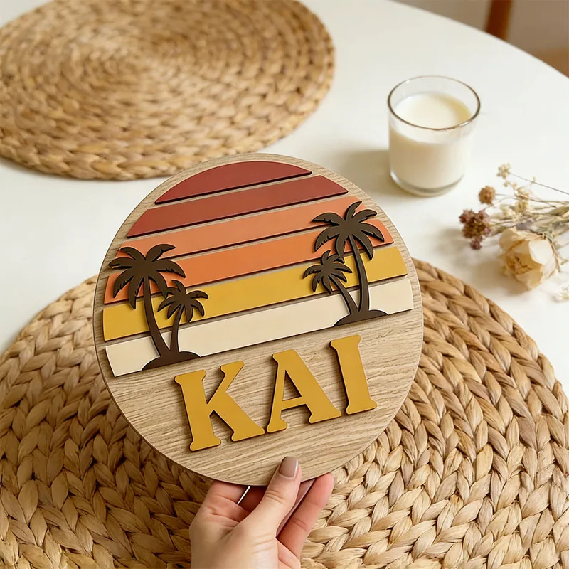 Personalizowana Okrągła Drewni – Wooden Letter Sign recenzja i cena