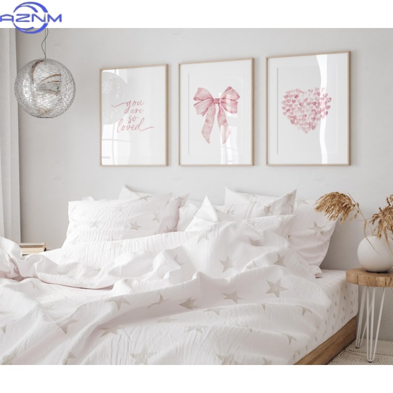 3 szt. (Plakaty na płótnie bez – Watercolor Poster Print recenzja i cena