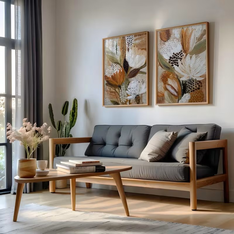 Retro 2 szt. Plakaty w stylu b – Home Decor Minimalist Style recenzja i cena