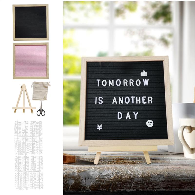 Nowa tablica z literami z filc – Wooden Letter Sign recenzja i cena