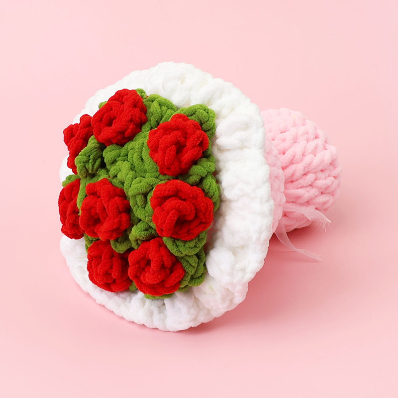 Bukiet na Walentynki Gotowy Pr – Yarn Home Decor recenzja i cena