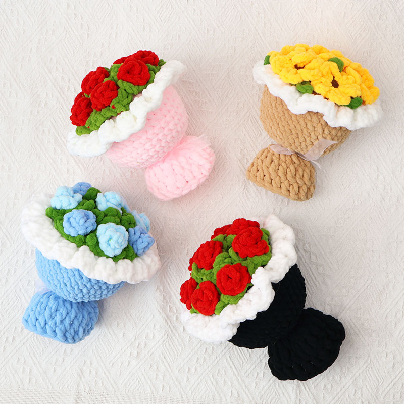 Bukiet na Walentynki Gotowy Pr – Yarn Home Decor recenzja i cena