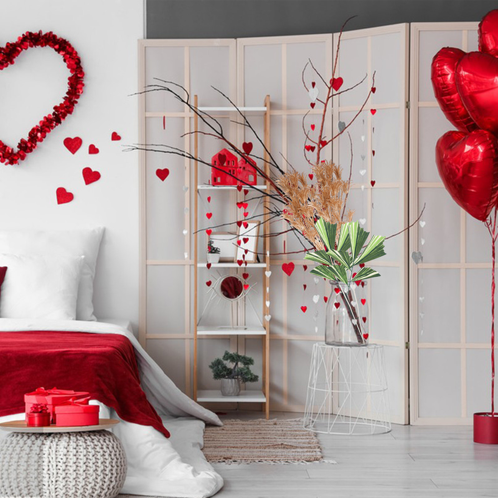 10 szt. Sztucznych liści palmo – Home Decor Center recenzja i cena