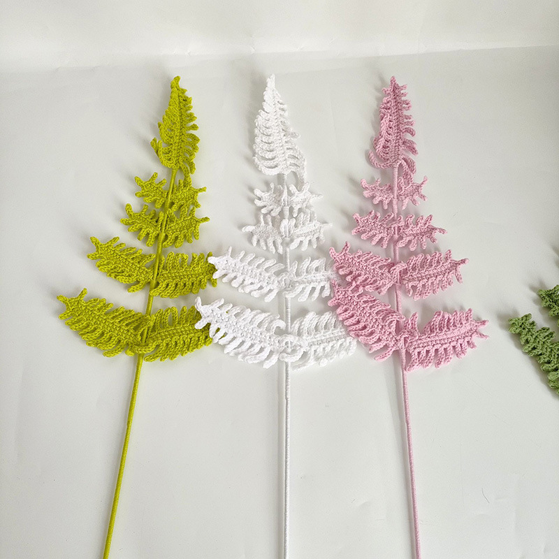 Nowy bukiet kwiatów z liśćmi p – Yarn Home Decor recenzja i cena