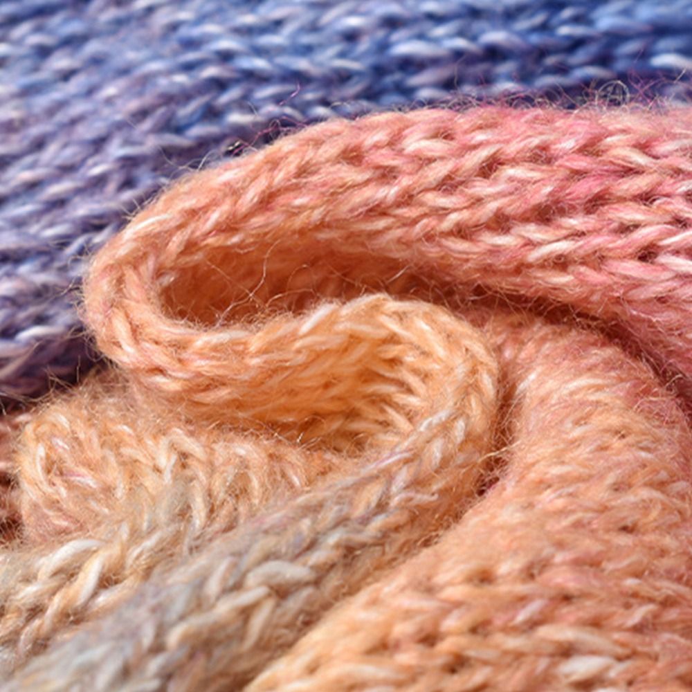 250M tęczowa Gradient przędza  – Yarn Home Decor recenzja i cena