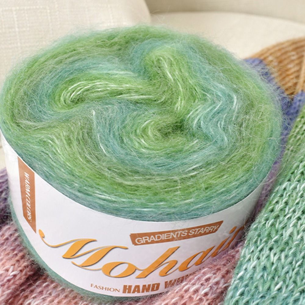 250M tęczowa Gradient przędza  – Yarn Home Decor recenzja i cena