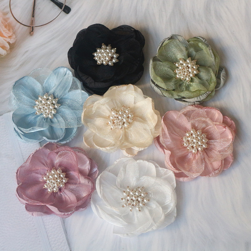 5 szt. 7.5CM szyfonowy tkanina – Home Decor Center recenzja i cena