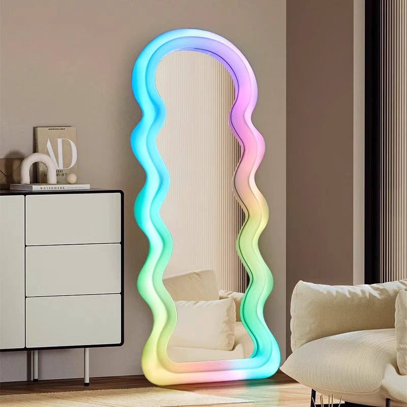 Koreański styl Lusterko Falist – Home Decor Minimalist Style recenzja i cena