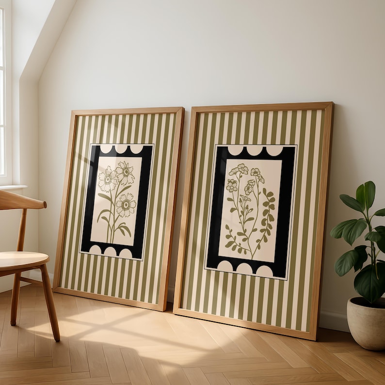 2 szt./zestaw Obrazy na płótni – Home Decor Minimalist Style recenzja i cena