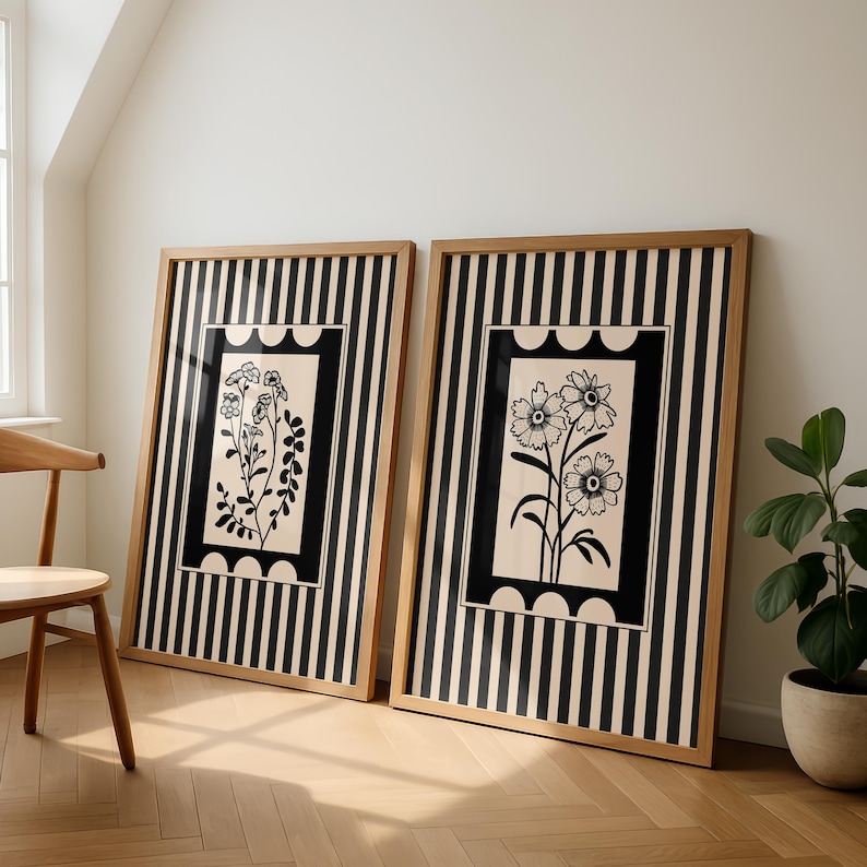 2 szt./zestaw Obrazy na płótni – Home Decor Minimalist Style recenzja i cena